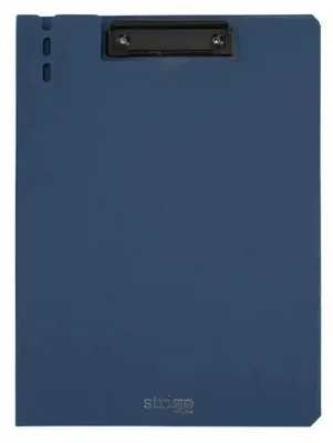 Productafbeelding van Deska A4 met bovenkantklem, marineblauw, merk STRIGO