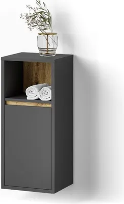Produktbild von Midischrank Livinity Vomano Anthrazit 38 x 80 cm, Model 52778