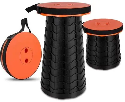 Obrázok produktu pre Skladacie stolička, ľahká, oranžová