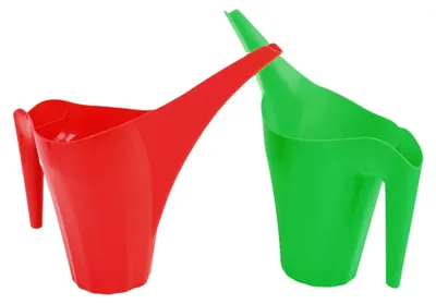 Obrázok produktu pre 2-litrová plastová zlievacia kanvica s ergonomickou rukoväťou