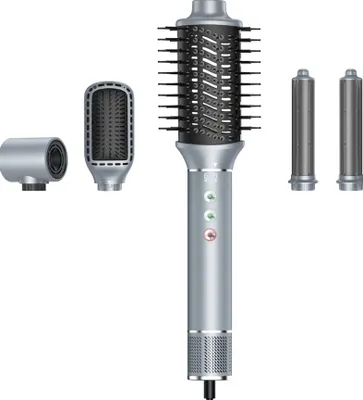 Produktbild von Airstyler 5 in 1, Haarstyler mit 1300 Watt Haartrockner, 20 m/s Luftstrom, Haartrocknerbürste, Haarstyler-Set, automatischer Lockenstab, Glättbürste