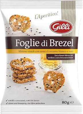 Produktbild von Gilli Foglie di Brezel Sesam 80g