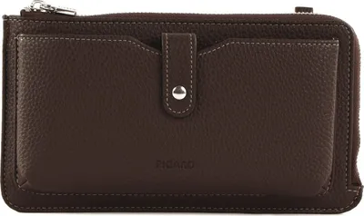 Productafbeelding van PICARD schoudertas telefoontasje Loire 1 Phone Bag Cafe donkerbruin