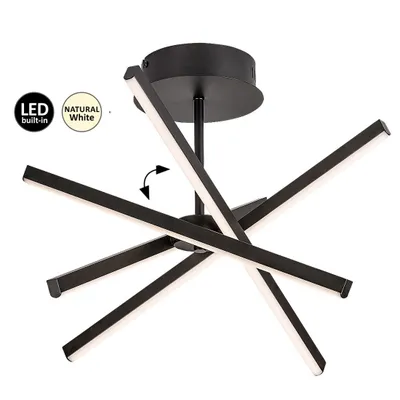 Produktbild von Rabalux 71270 Moderne Lichtfamilien Schwarz Metall