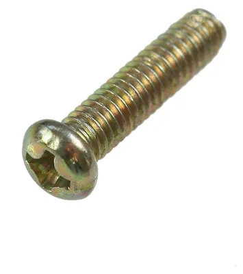 100 Eisen Senk-Blechschrauben, 18x6mm, bronze