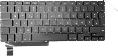 Zdjęcie produktu dla PL - Klawiatura bez podświetlenia kompatybilna z Macbook Pro A1286 rok 2010
