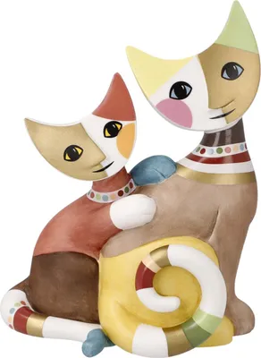 Produktbild von Goebel Rosinas Welt der Katzen Katze Noemi und Taddeo