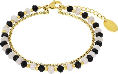 Produktbild von S.Oliver Damen Edelstahl Armband vergoldet 2038895