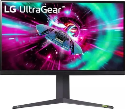 Produktbild von LG 32GR93U-B Computerbildschirm 80 cm (31.5") 3840 x 2160 Pixel 4K Ultra HD LCD Schwarz