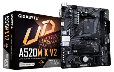 Immagine prodotto di Gigabyte A520M K V2 (A520,AM4,mATX,DDR4)
