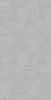 Produktbild von Teppich Kurzflor Abstrakter Geometrisches Grau Muster Flur Foyer Veranda