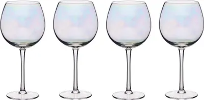 Produktbild von 4er Set Weingläser BARCRAFT IRIDESCENT für 500ml bunt irisierend KitchenCraft