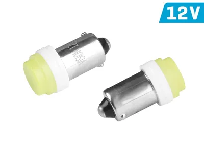 Zdjęcie produktu dla Żarówka VISION T4W BA9s 12V 1x COB LED, biała, 2 szt.