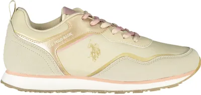 Produktbild von US POLO ASSN. BEIGE SPORTSCHUHE FÜR DAMEN : Farbe - Beige, Größe - 35 Größe: 35 Farbe: Beige