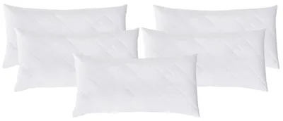 Produktbild von 5er Set Kopfkissen, 40x80 cm, 420 g, weiß