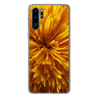 Produktbild von MuchoWow® Handyhülle Schutzhülle Hülle für Huawei P30 Pro Löwenzahn - Gelb - Abstrakt Silikon Softcase Handy Hülle - Schutzdeckel