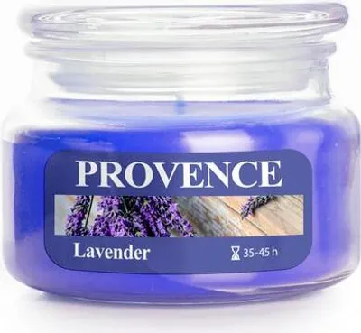 Obrázek produktu pro Svíčka Ve Skle S Víčkem 200G Levandule