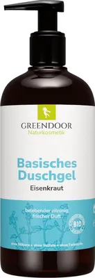 Produktbild von GREENDOOR Basisches Duschgel Eisenkraut