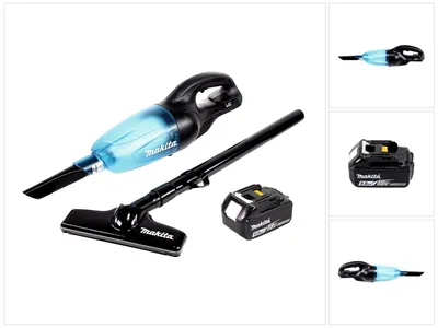 Produktbild von Makita DCL 180 T1 B Akku Staubsauger 18 V Schwarz + 1x Akku 5,0 Ah - ohne Ladegerät