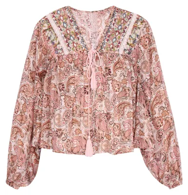 Immagine prodotto di Camicetta da donna GELYA - rosa chiaro multicolore, XL