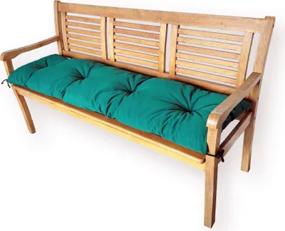 Obrázek produktu pro 4L Textil PREMIUM Polštáøe na zahradní nábytek odolné proti UV záøení a vodìodolné bez opìrky (oboustranné) (120x60 cm, zelený)
