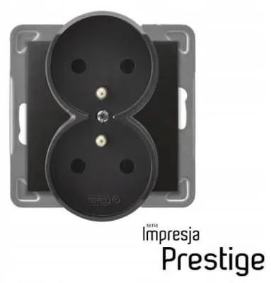 Produktbild von Ospel GP-2YRAZ/m/50, Anthrazit, IP20, 16 A, 71 mm, 47 mm, 71 mm