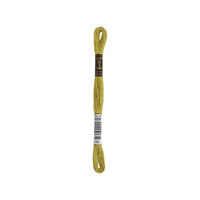 Image de Fil à broder Anchor Sticktwist 4635000-00280, couleur kiwi, 100 % coton