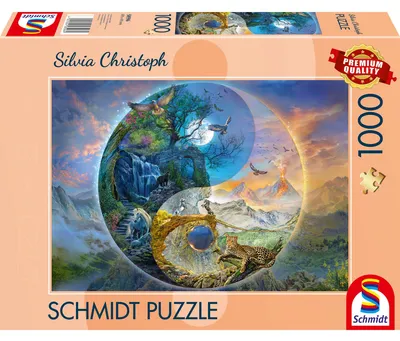 Image de Schmidt Spiele 58596, 1000 pièces, Flore et faune, 12 ans