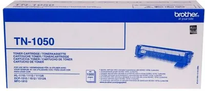 Produktbild von Brother TN-1050 Laserdruck Tonerkartusche - Schwarz - Originaler Pack - Laserdruck