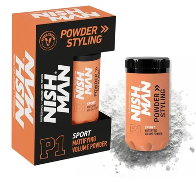 Produktbild von Nishman - P1 SPORT-Puder - Duftendes Haarstyling-Puder 20g