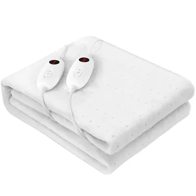 Image de Surmatelas chauffant, 6 niveaux de chaleur, arrêt automatique après 8 heures, double,