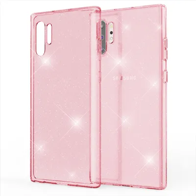 Image de Housse NALIA paillettes pour Samsung Galaxy Note10 Plus Housse silicone Housse téléphone rose