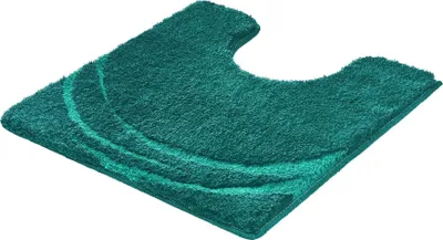 Produktbild von Kleine Wolke WC-Vorleger MYSTIC Petrol 55 x 55 cm mit Ausschnitt