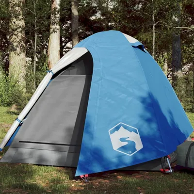 Produktbild von "2026 Promotion" Kuppel-Campingzelt 2 Personen, Familienzelt UV-Schutz, Blau Wasserdicht - Campingzelte CC32736