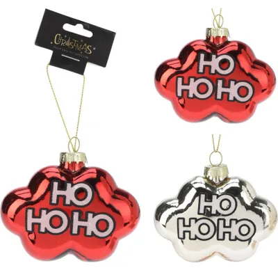 Produktbild von Hanger Wolkje met tekst display a 12st