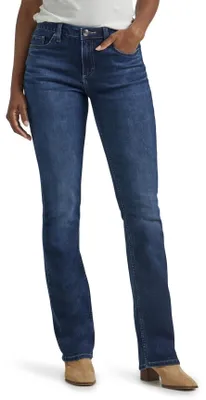 Image de Jean coupe droite bootcut pour femme, marque Lee Damen, modèle Rivers Edge, taille 44