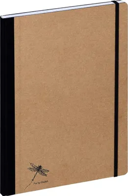 Produktbild von Famanu Notizbuch A4 - Recyceltes Kraftpapier - 192 Seiten