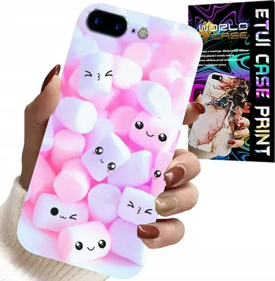 Image de Étui Pour Iphone ( 7 Plus ) - Sweet Marshmallow Design, Étui, Dos