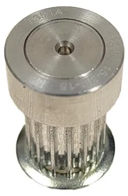 Image de Poulie dentée, P : 3 mm, 15 dents, courroie 15 mm, aluminium, 3M, Ozdowski