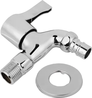 Produktbild von G1/2" Edelstahl Wäsche Badezimmer Waschmaschine Wandmontage Wasserhahn Einzigen Kalten Wasserhahn