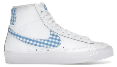 Produktbild von Nike Blazer Mid 77 Blue Gingham (Women's) - EU 40.5