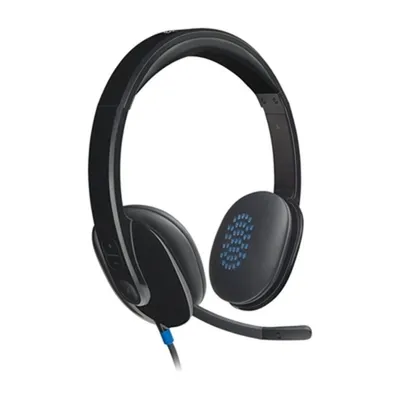 Produktbild von Logitech H540 USB, Kabelgebunden, Büro/Callcenter, 20 - 20000 Hz, 120 g, Kopfhörer, Schwarz
