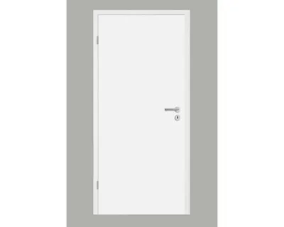 Produktbild von Pertura Zimmertür Yori CPL weiß (ähnlich RAL 9010) 86,0x198,5 cm Links