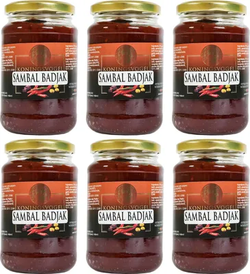 Produktbild von Koningsvogel Sambal Badjak 6x375g