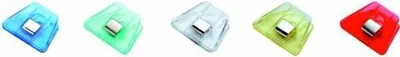 Produktbild von Briefklemmer Multi Clip Signal 2 70x50mm VE=100 Stück Kristallfarben sortiert