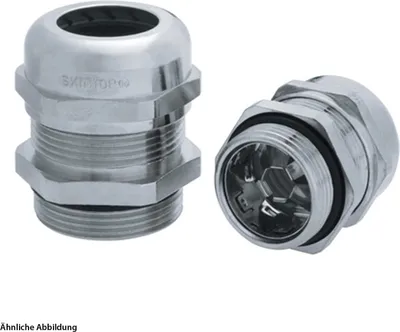 Immagine prodotto di Raccordo LAPP senza piombo EMC M50x1,5 ottone (CuZn) nichelato lunghezza filettatura 10,0 mm - 1 pezzo