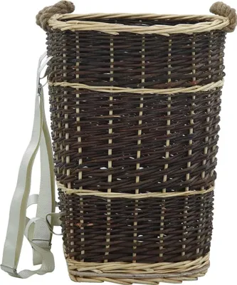 Obrázok produktu pre vidaXL Kôš na drevo s popruhom na prenášanie 44,5 × 37 × 50 cm Prírodná vŕba