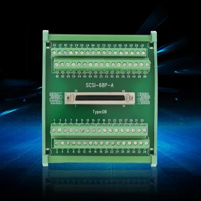 Obrázek produktu pro SCSI68 68-pinový konektor typu DB samice rozbočovací deska terminálový modul