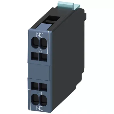 Immagine prodotto di Blocco interruttori ausiliari 1 NO - Blocco contatti ausiliari 1 NO / 0 NC 3RH1921-2CA10