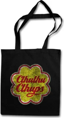 Produktbild von Urban Backwoods Cthulhu Cthups, Stofftasche, Farbe: Schwarz